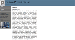 Desktop Screenshot of easternprecast.com