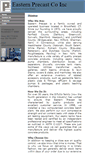 Mobile Screenshot of easternprecast.com